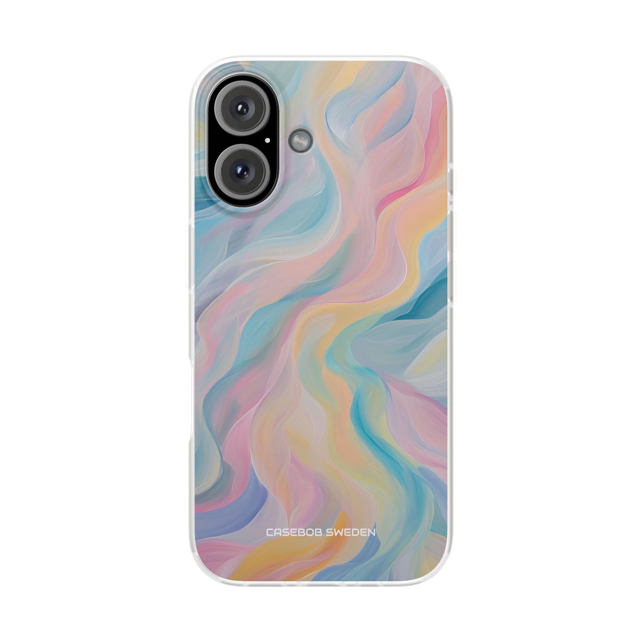 Dreamy Pastel Swirls - Flexi iPhone 16 Phone Case