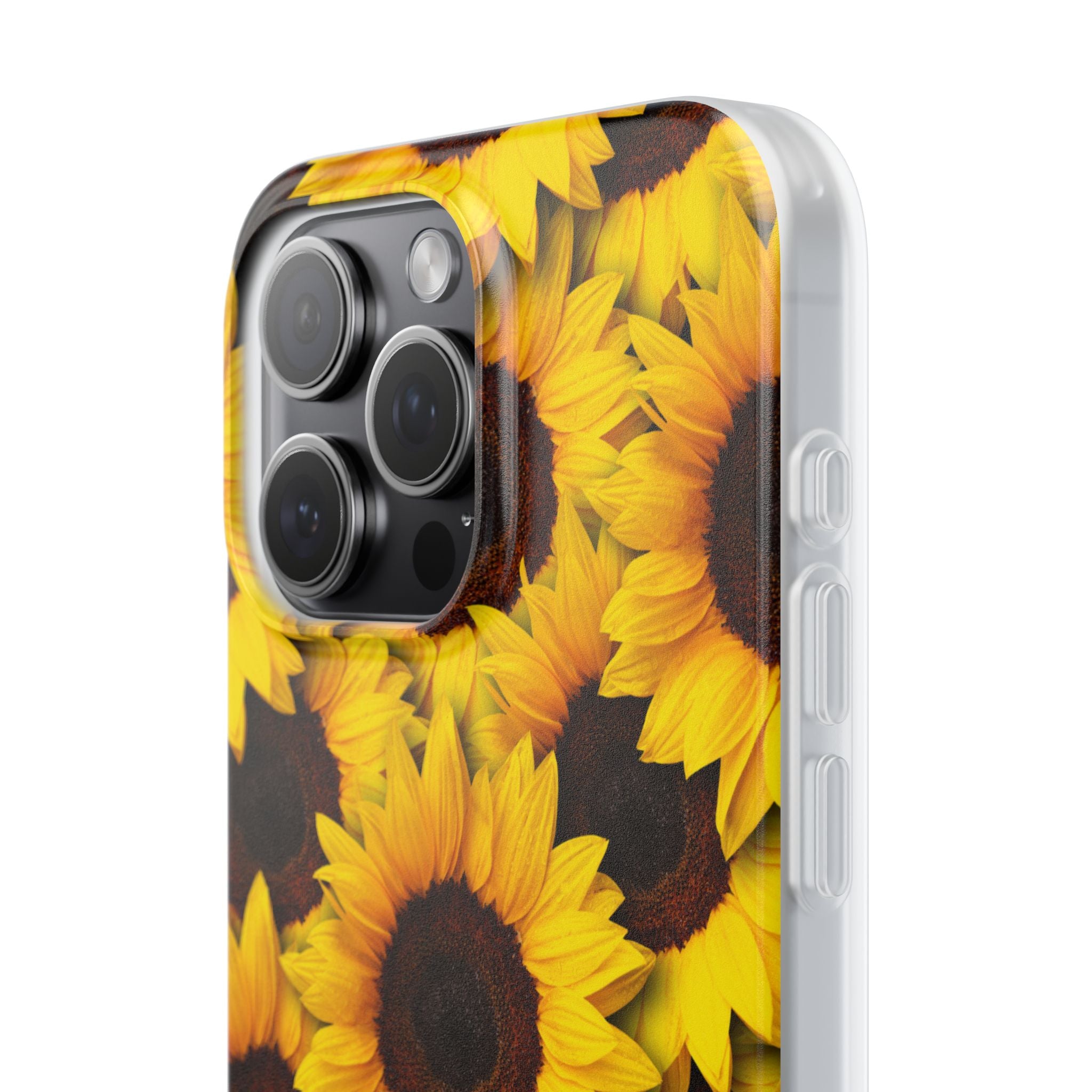 Sunflower Glow iPhone 15 Pro Max Case - Soft