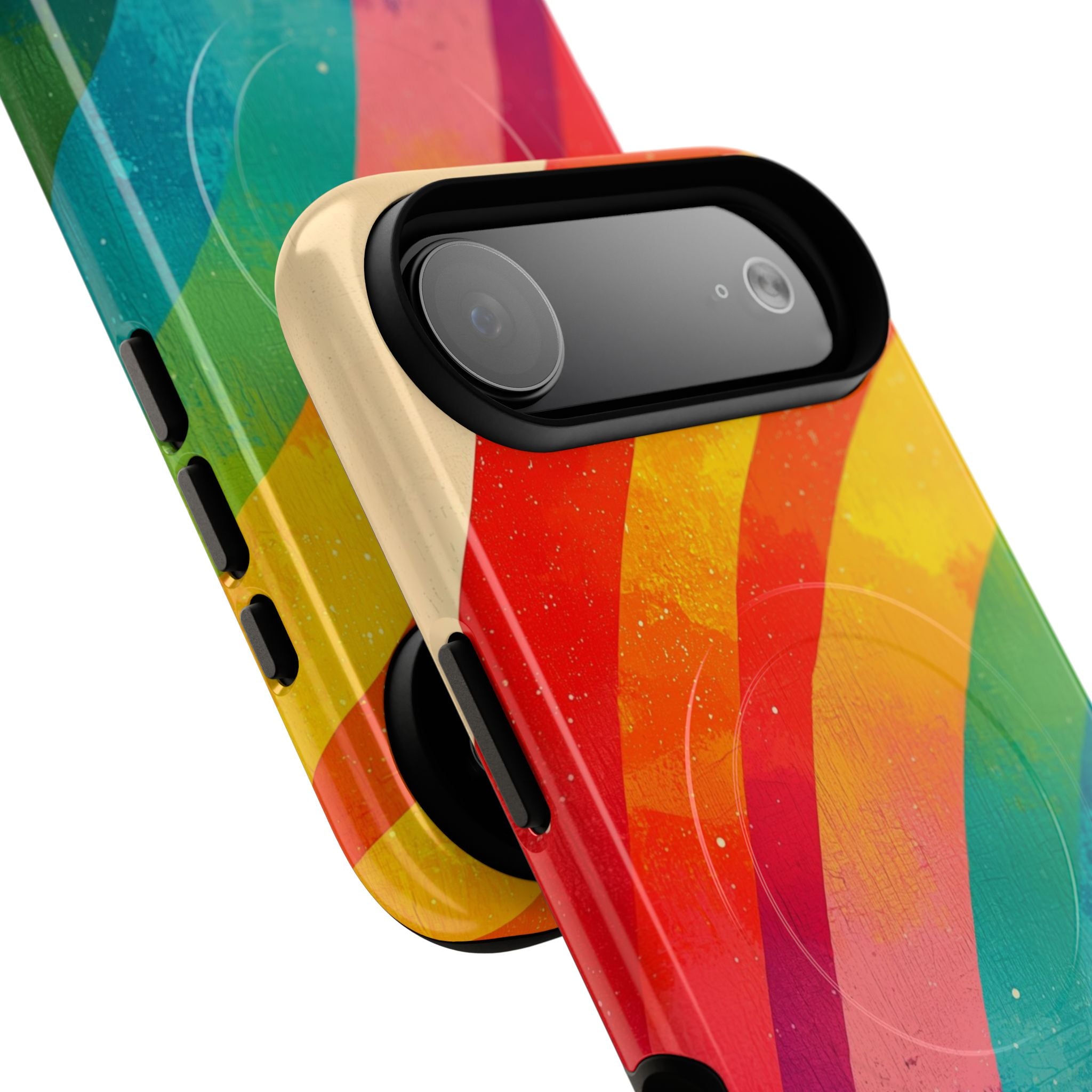 Textured Rainbow Arc iPhone 17 Air Case - Tough+