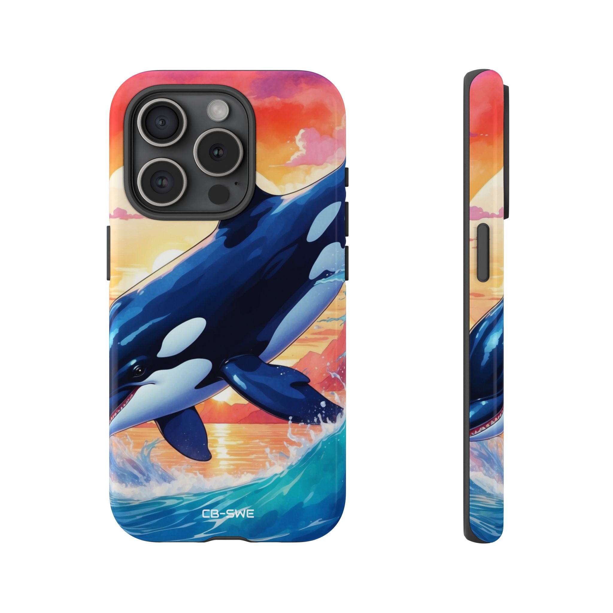 Orca Leaps Joyfully - iPhone Case