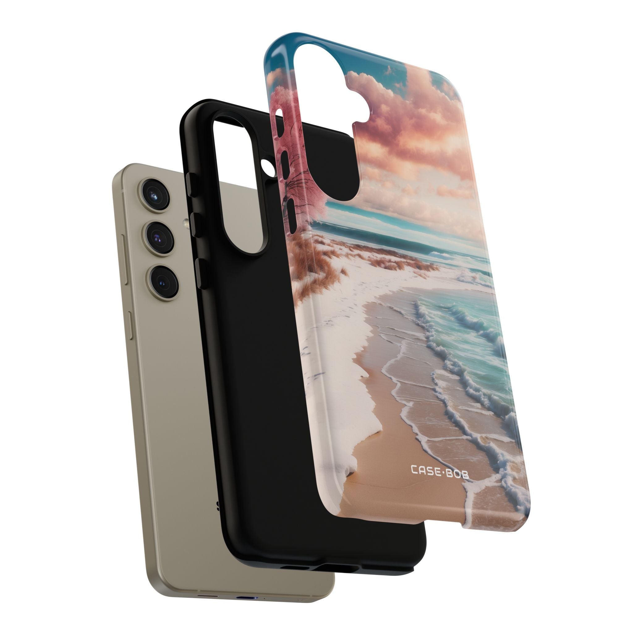 Pink Tree Breeze Samsung S24 Plus Case - Tough