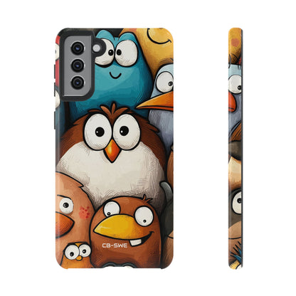 Whimsical Birds Gather - Samsung Case