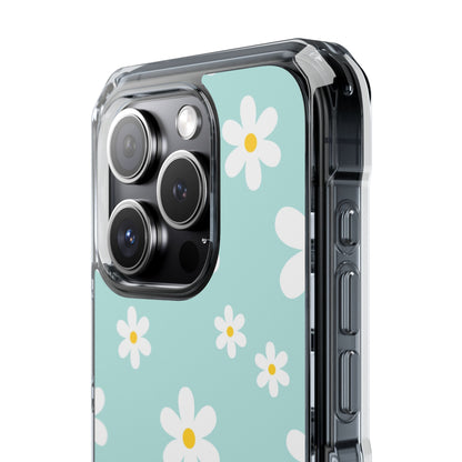 Daisies On Blue iPhone Case - Impact