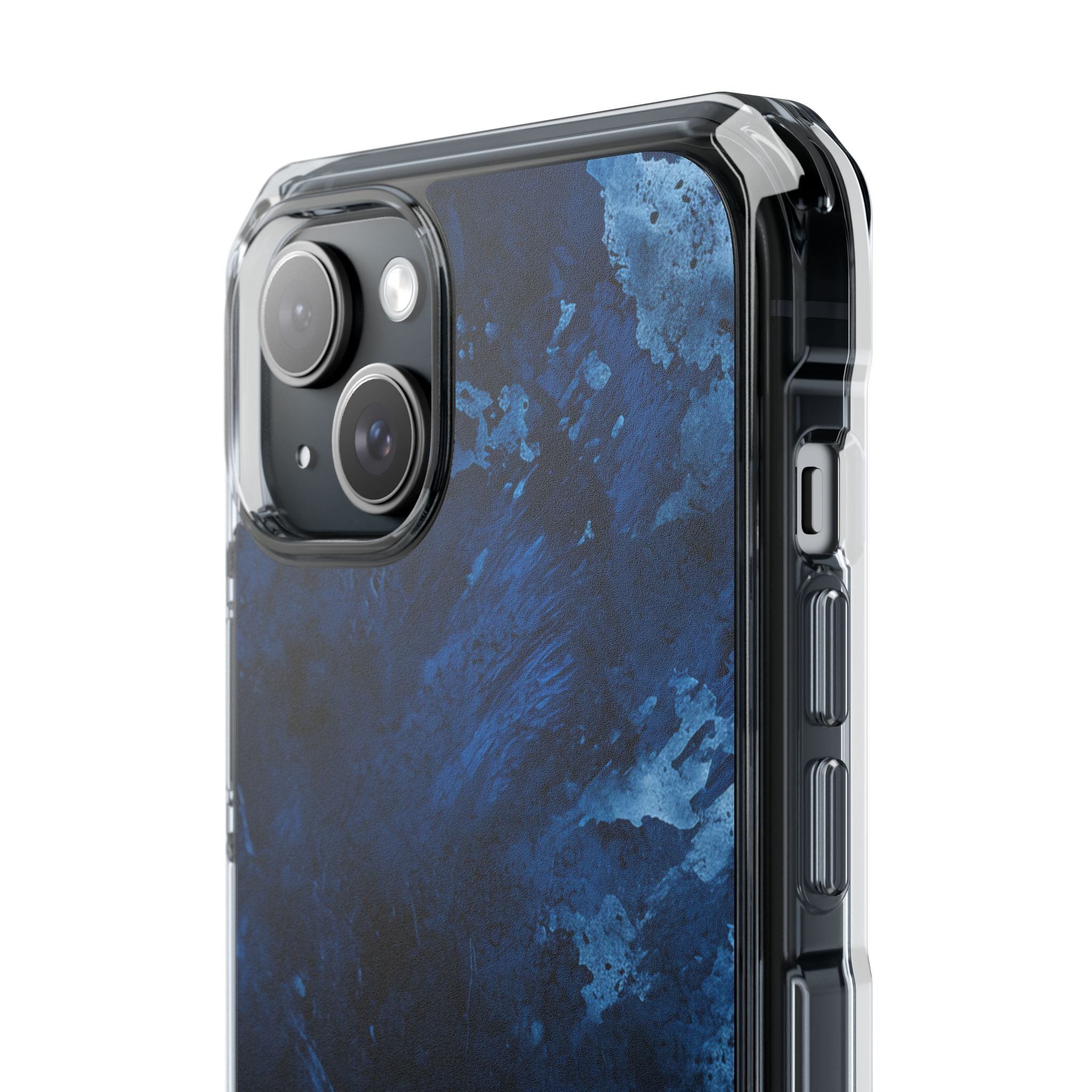 Mystic Azure - Clear Impact Case for iPhone