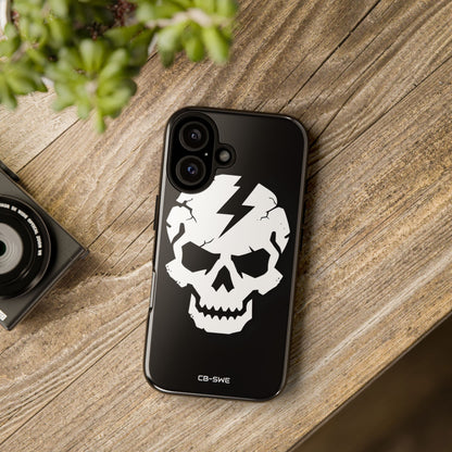 Cracked Skull Drama - iPhone Case