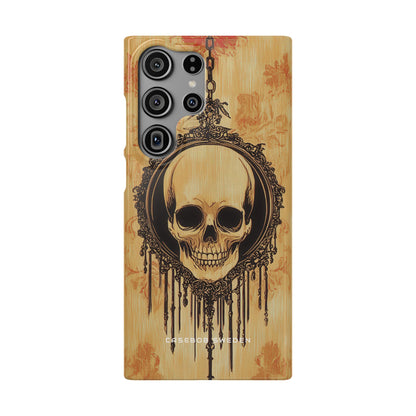 Gothic Skull Elegance Samsung S23 - Slim Phone Case