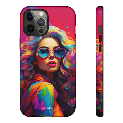 Surreal Color Fusion - iPhone Case