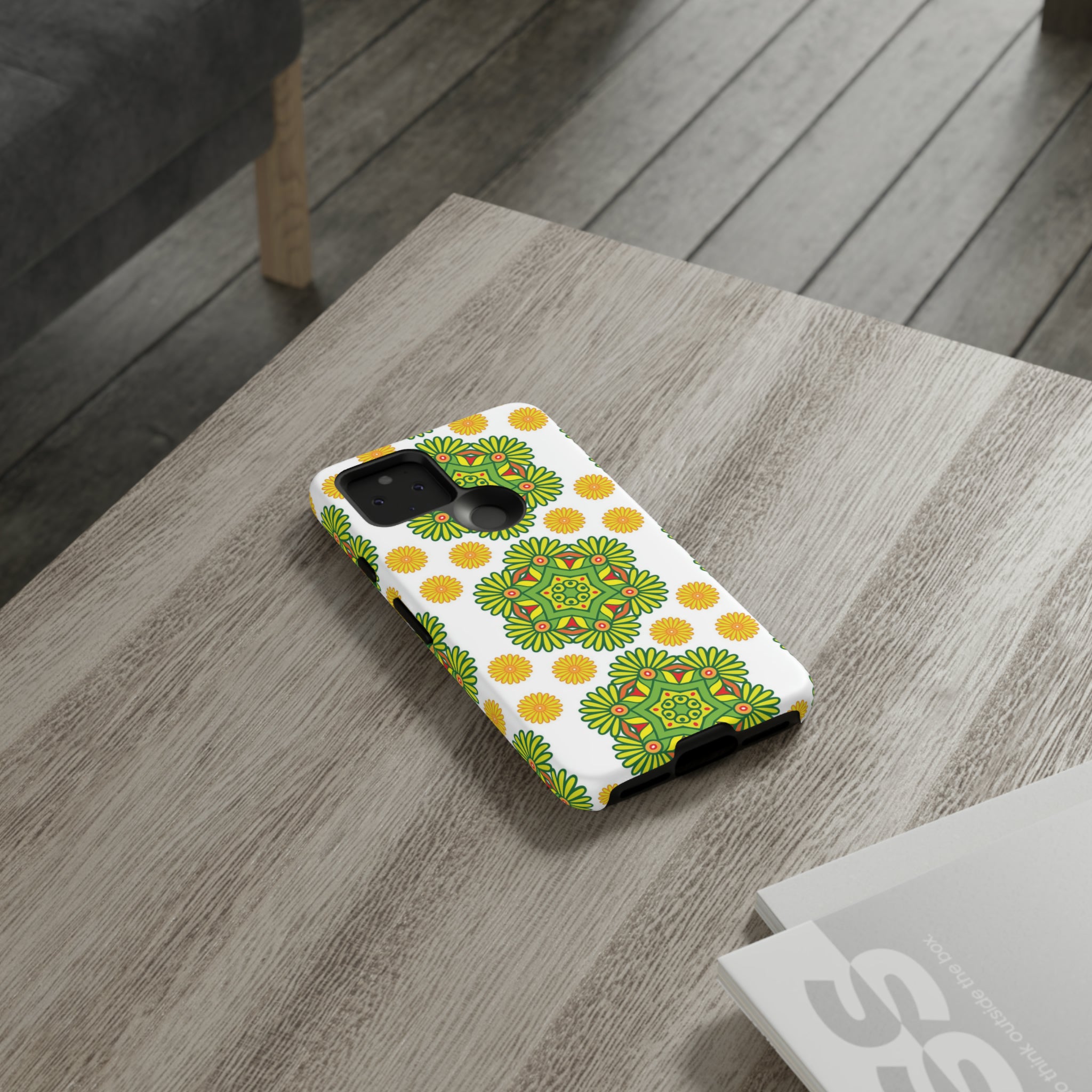 Lime Mandela - Protective Phone Case