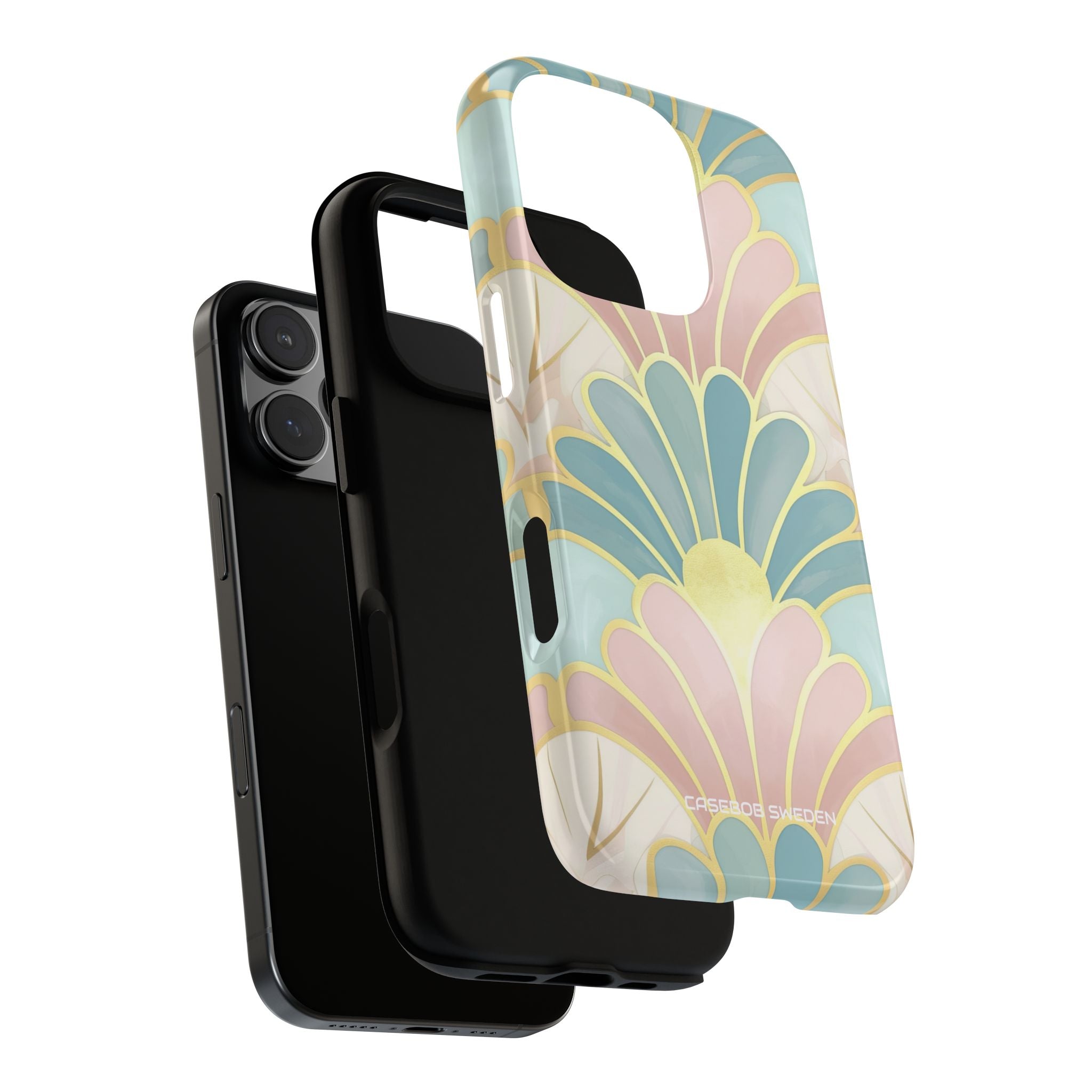 Pastel Deco Elegance - Tough iPhone 16 Phone Case