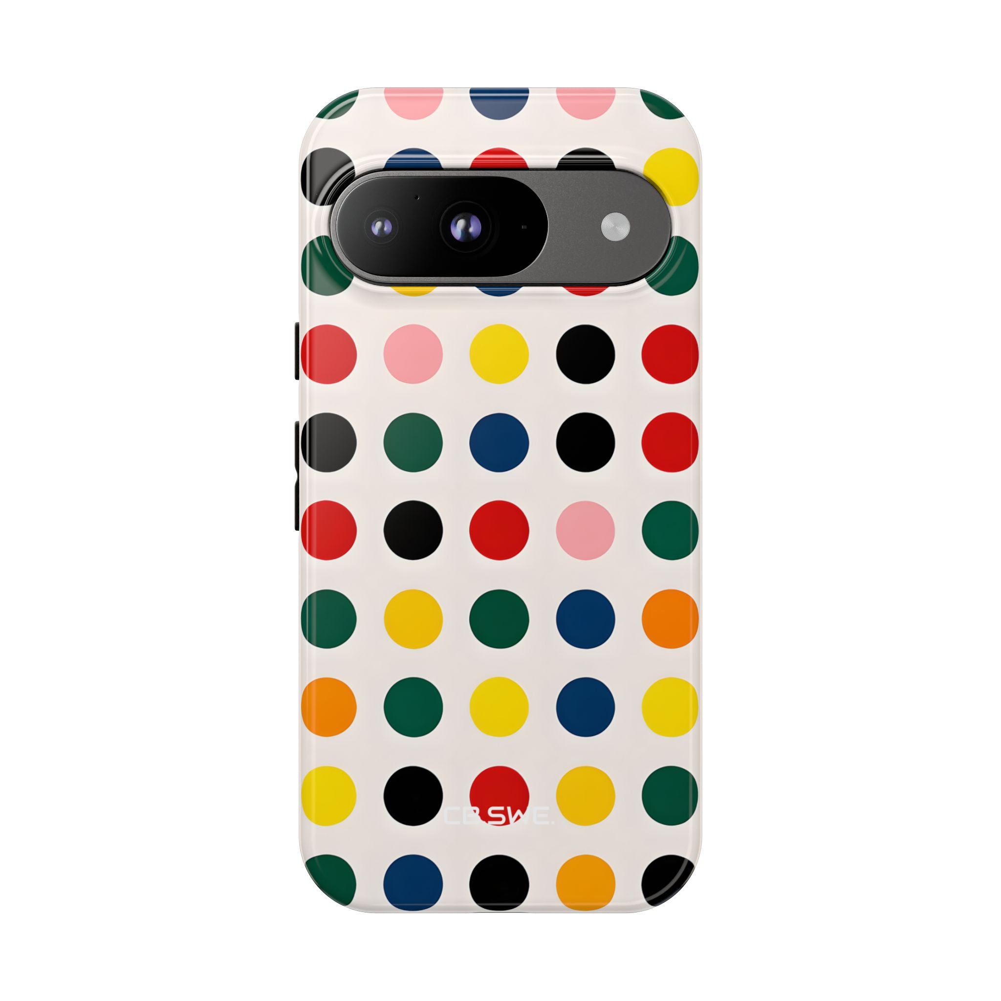 Colorful Circle Grid Google Pixel 9 - Tough