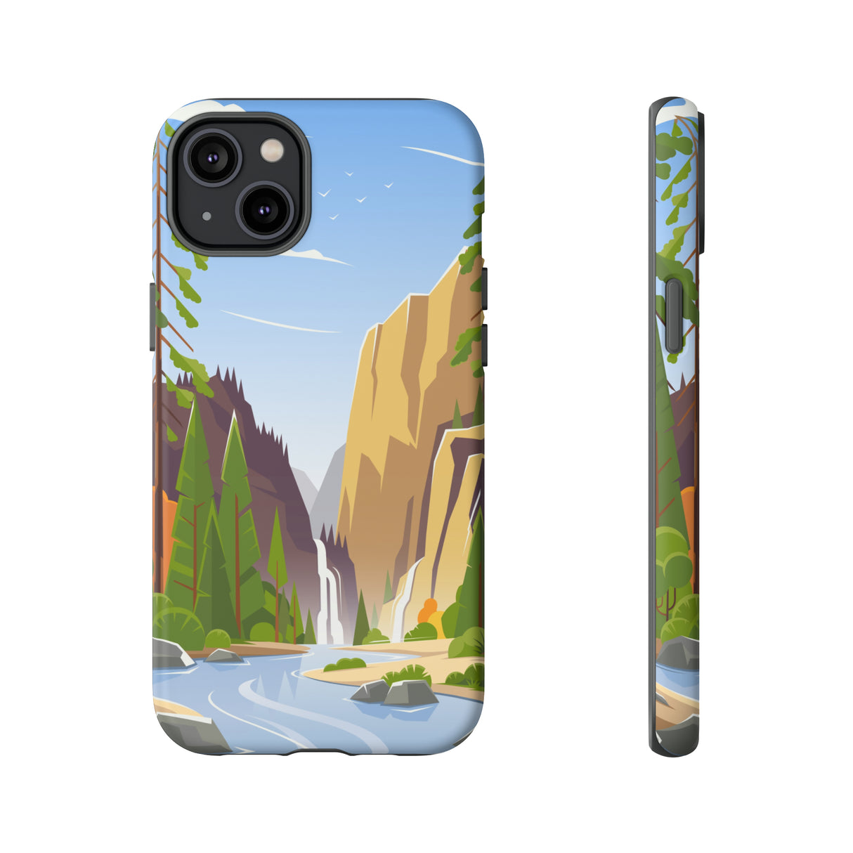 Waterfall at National Park - Protective Phone Case