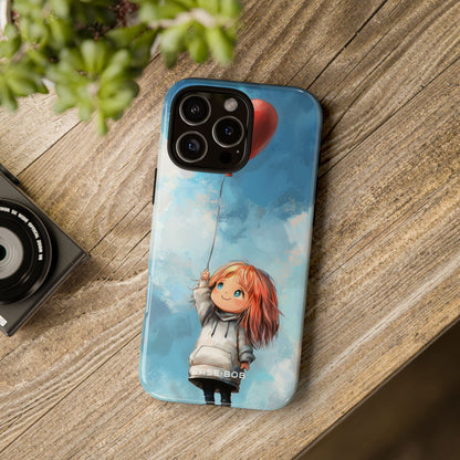 Heart Balloon Whimsy iPhone 16 Pro Max Case - Tough