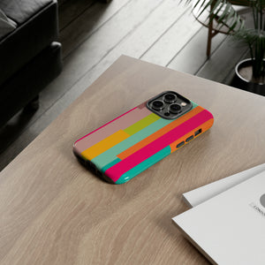 Geometrical Colorful - Protective Phone Case