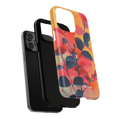 Vivid Floral Harmony iPhone 15 | Tough+ Phone Case