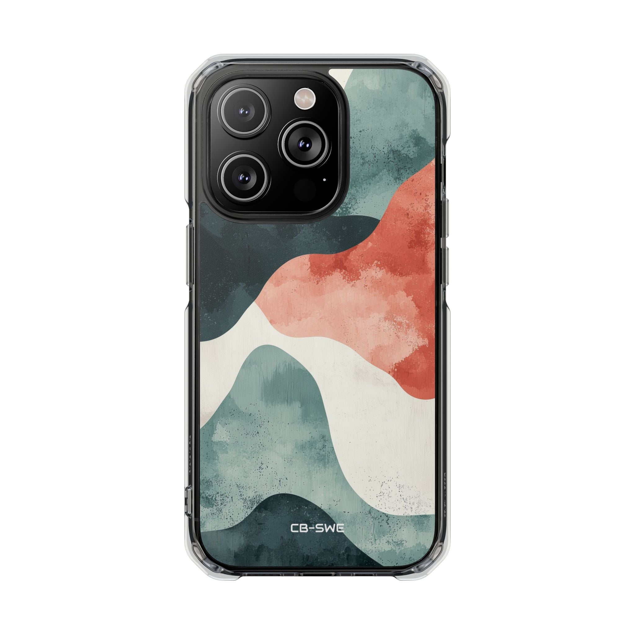 Fluid Shapes Emerge iPhone Case - Impact