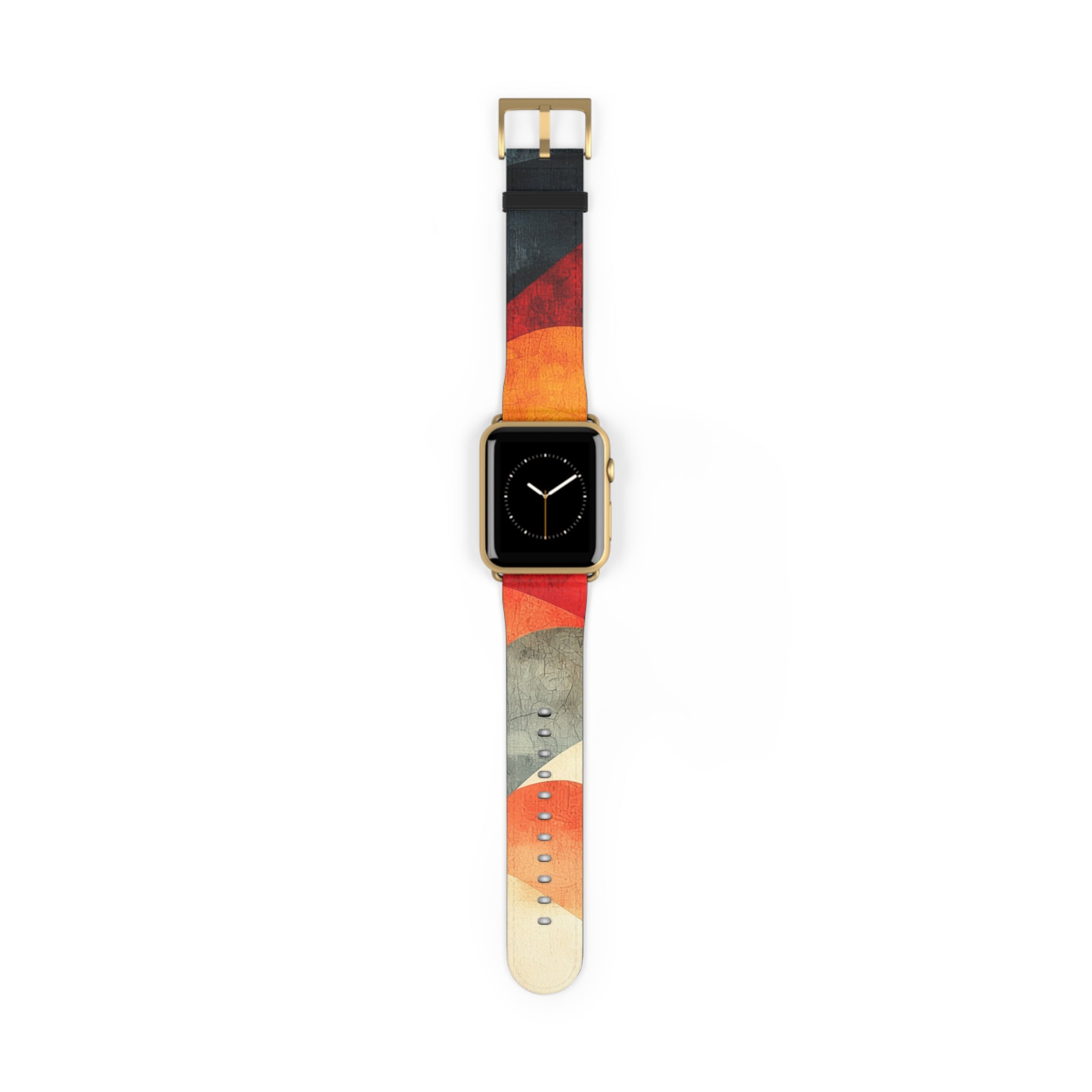 Crimson Ripples - Watch Band