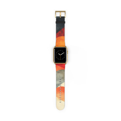 Crimson Ripples - Watch Band