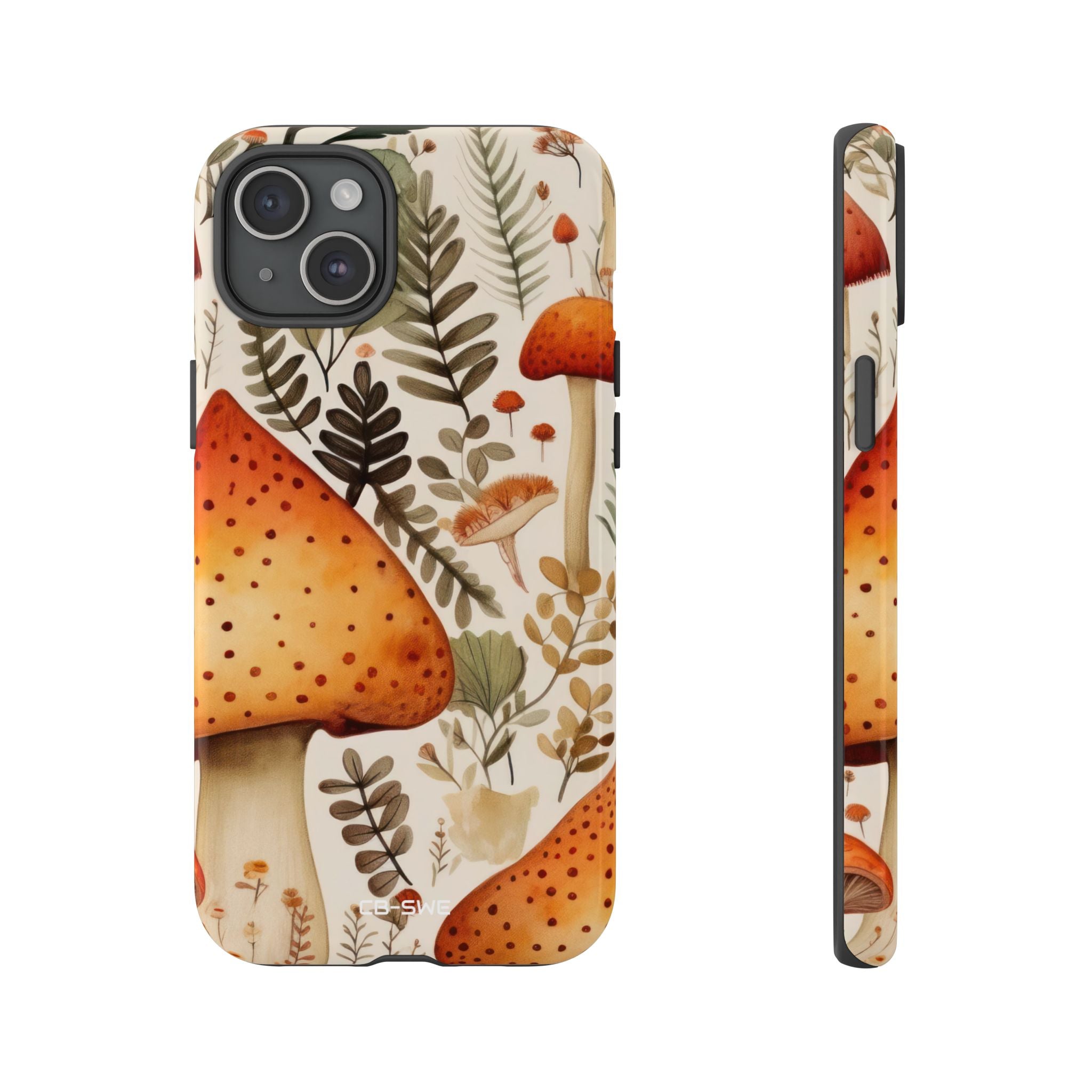 Mushrooms Sprout Cheerfully - iPhone Case