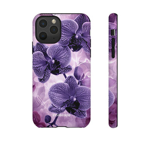 Strahlendes Orchideen-Design | Handyhülle für iPhone (Schutzhülle) 