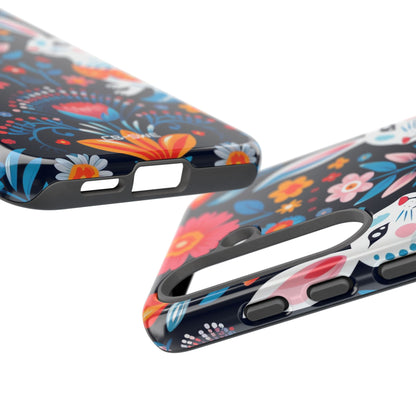 Bunnies Hop Flowers - Samsung Case