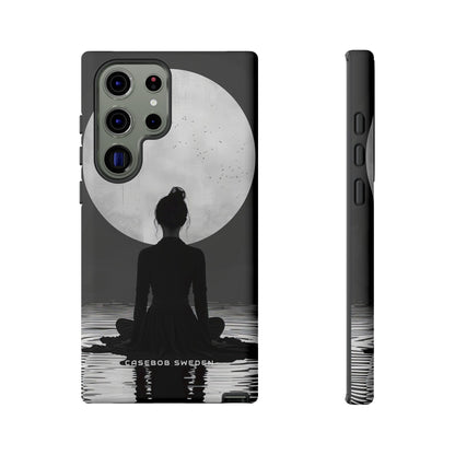 Zen Serenity Moon Reflection Samsung S23 - Tough Phone Case