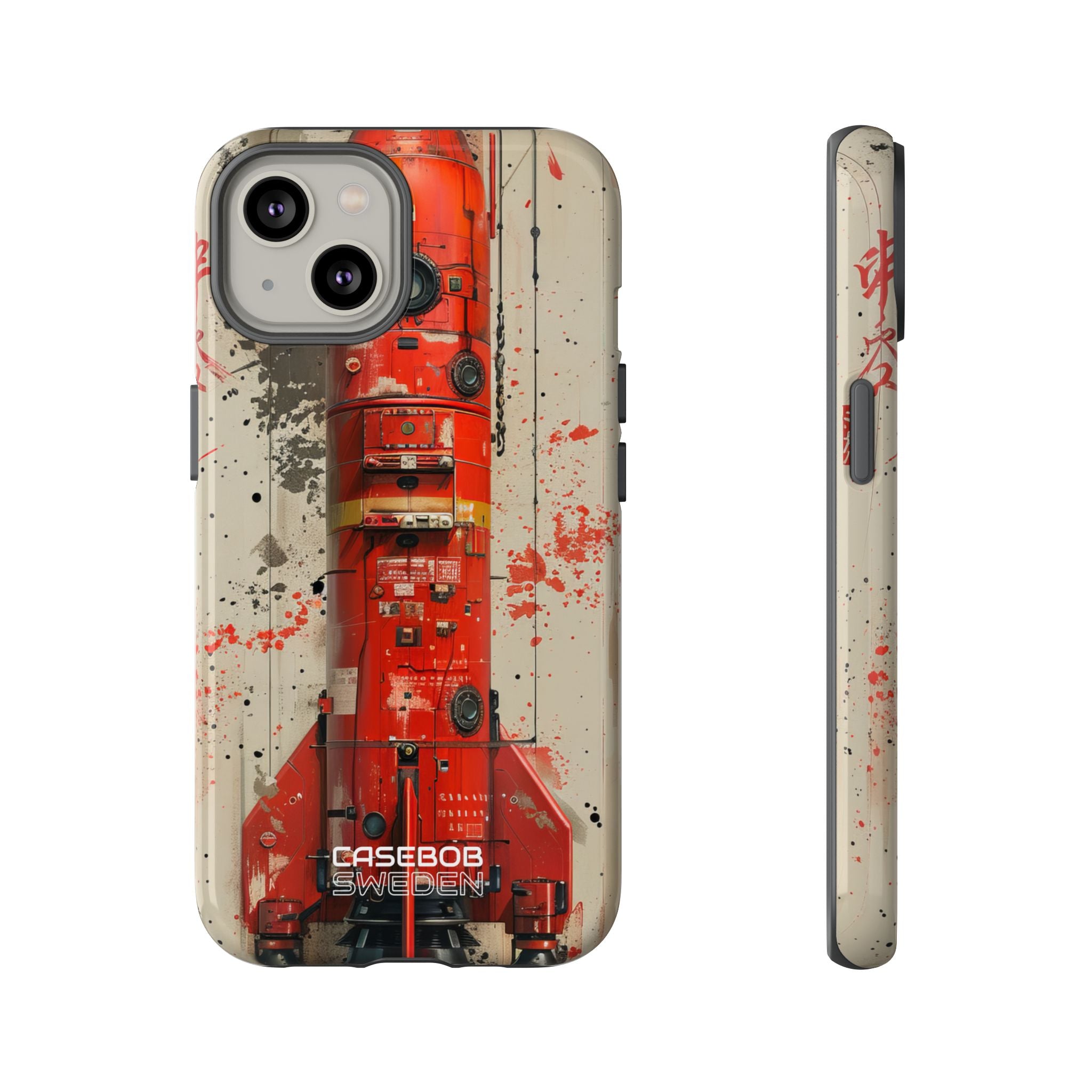 Crimson Rocket Burst iPhone 14 - Tough