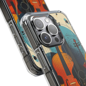 Musical Vortex - Phone Case for iPhone (Clear Impact - Magnetic)