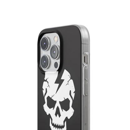 Lightning Skull iPhone 14 Pro Case - Soft