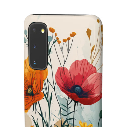 Blooming Whimsy | Slim Phone Case for Samsung