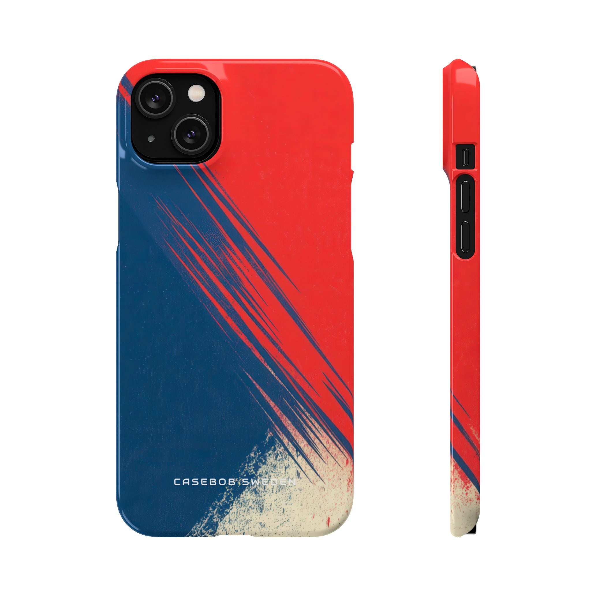 Vintage Brushstroke Harmony iPhone 14 - Slim Phone Case