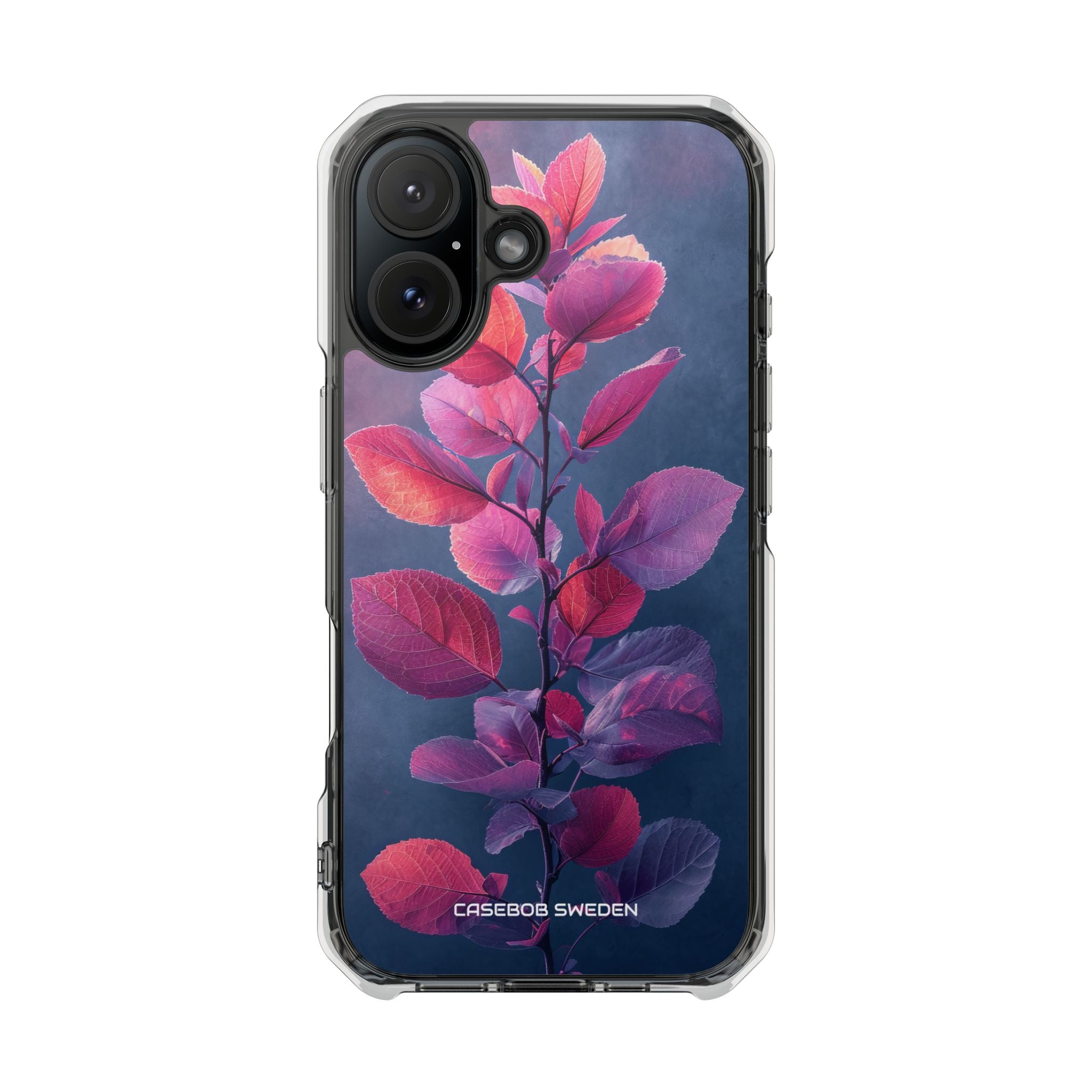 Pink Blue Nature - Clear Impact iPhone 16 Phone Case