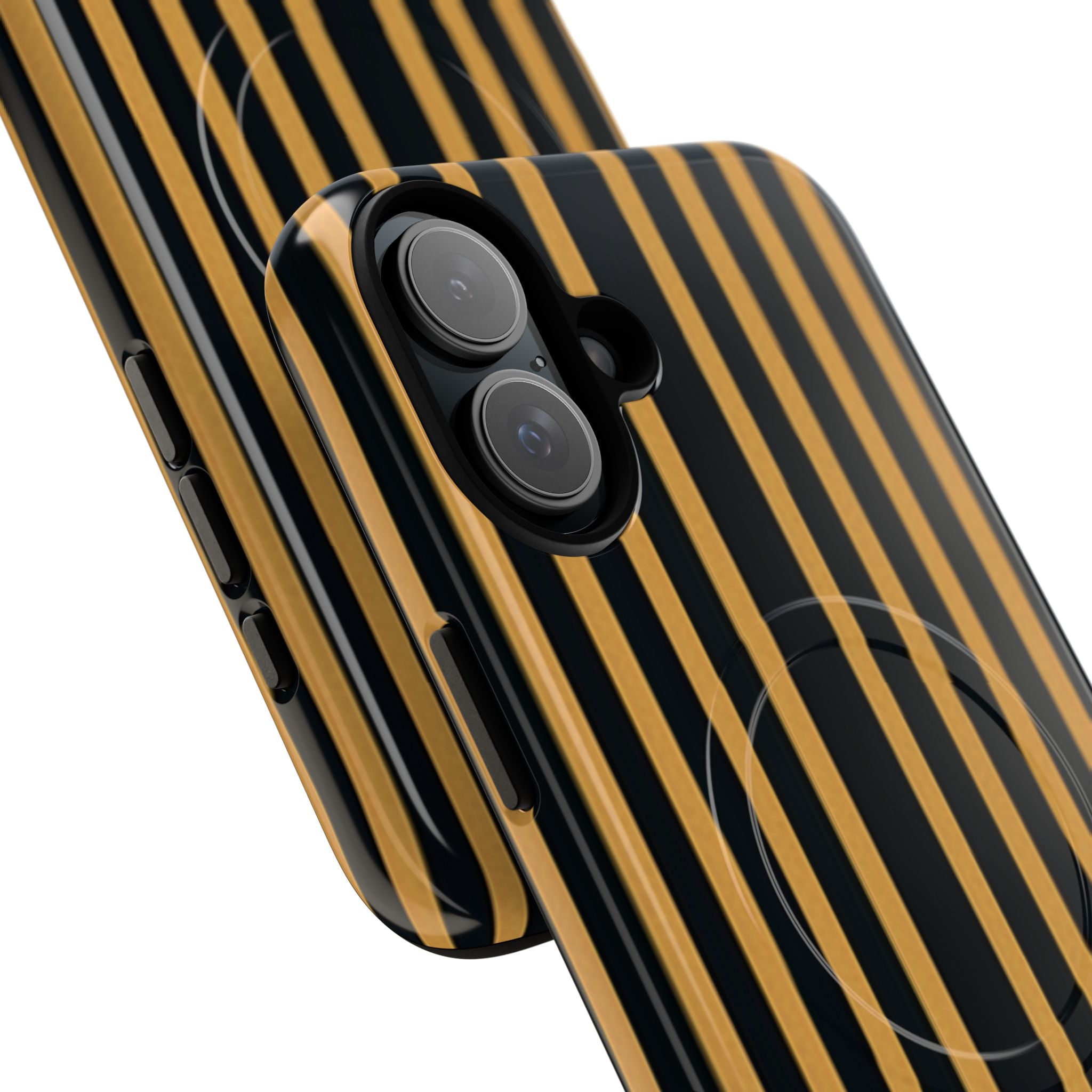 Golden Stripes iPhone 16 Plus Case - Tough+
