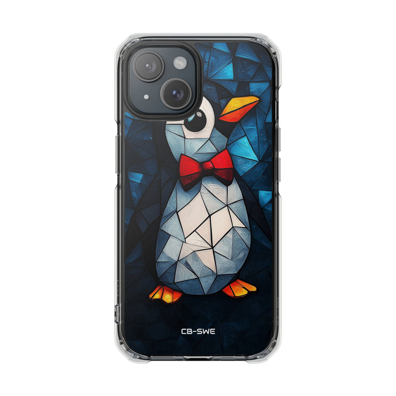 Penguin Wears Bow Tie iPhone Case - Impact