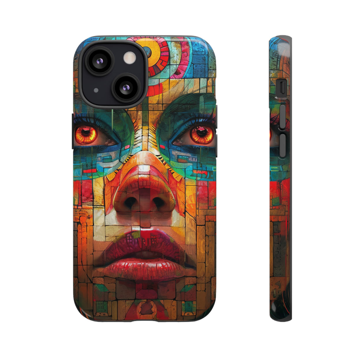 Cultural Geometric Treasures - Protective Phone Case