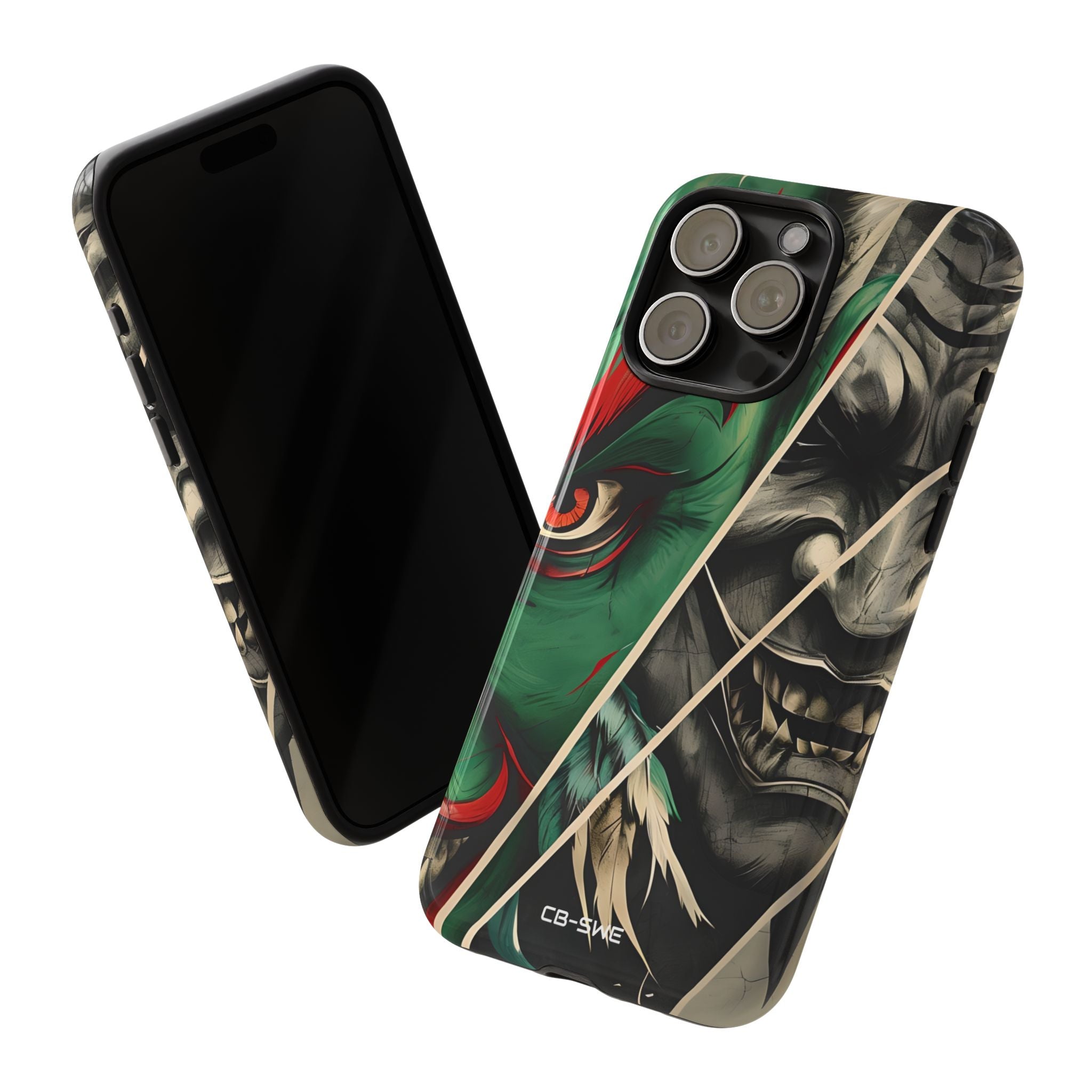 Demonic Panels Clash - iPhone Case