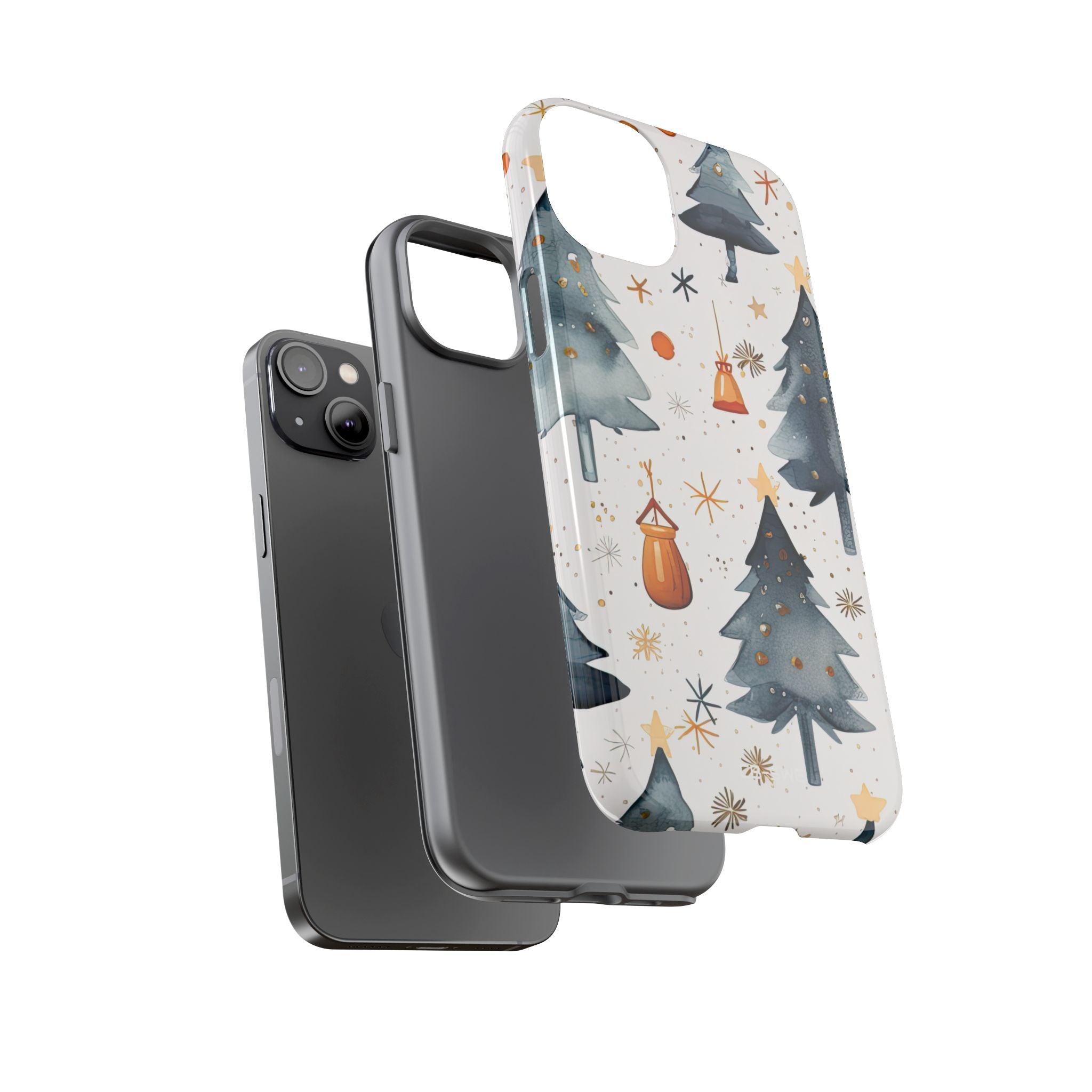 Christmas Trees Dance - iPhone Case