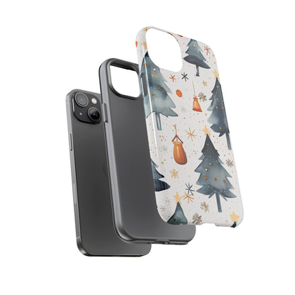 Christmas Trees Dance - iPhone Case