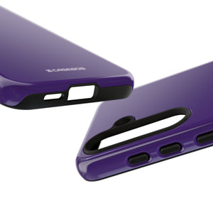 Elegant Purple Minimalism - For Samsung S24