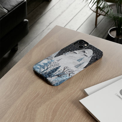 Cute Winter Landscape - Protective Phone Case