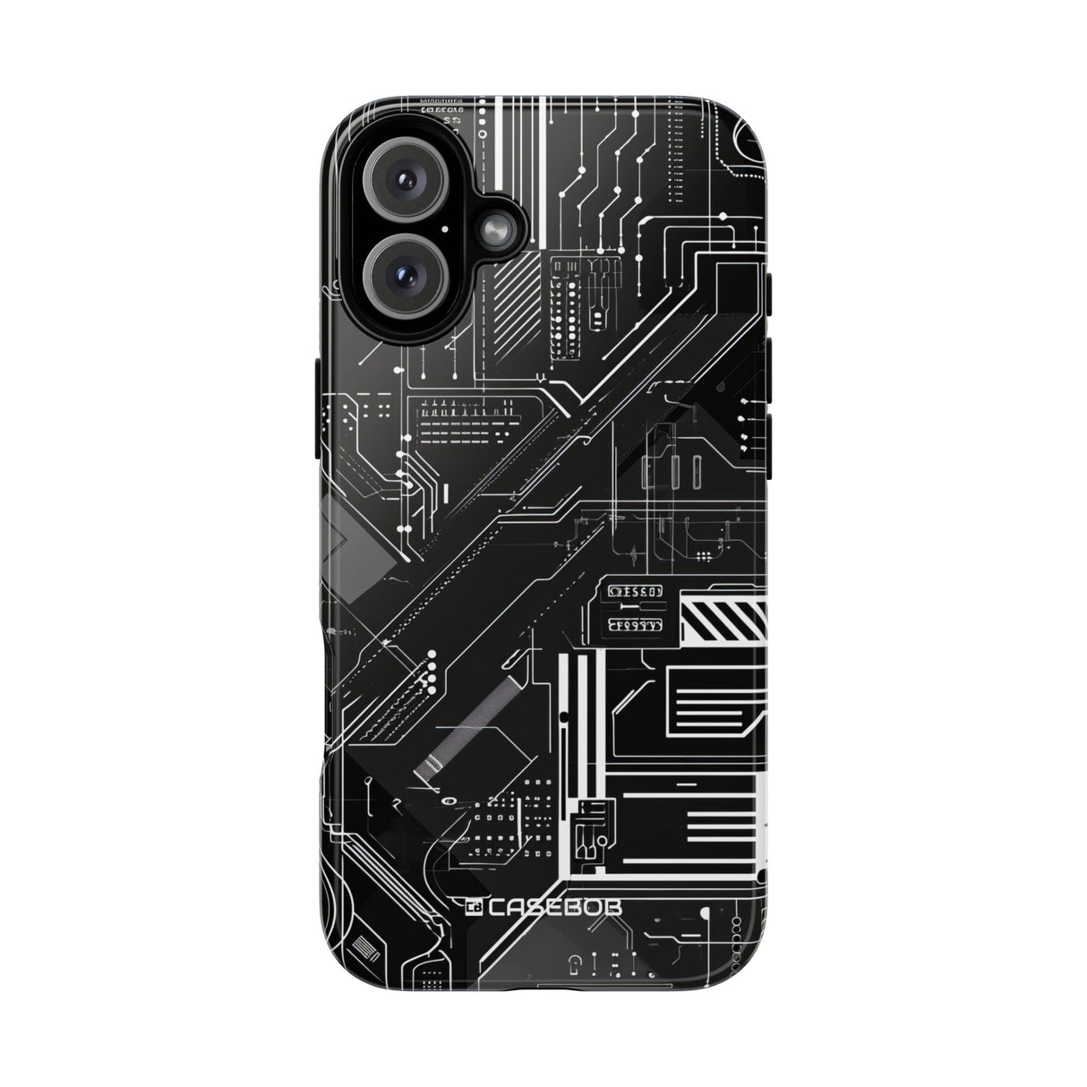 Circuitry Elegance: Futuristic Precision - for iPhone 16