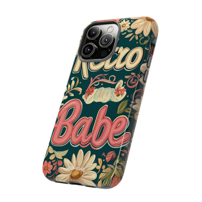 Floral Curves Embrace - iPhone Case