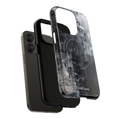 Textured Blackscape iPhone 14 Pro Case - Tough+