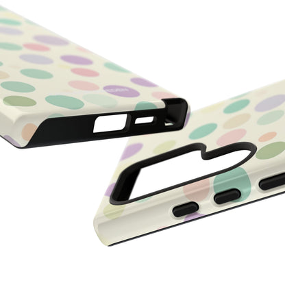 Playful Pastel Polka Dots - Tough Samsung S24 Phone Case