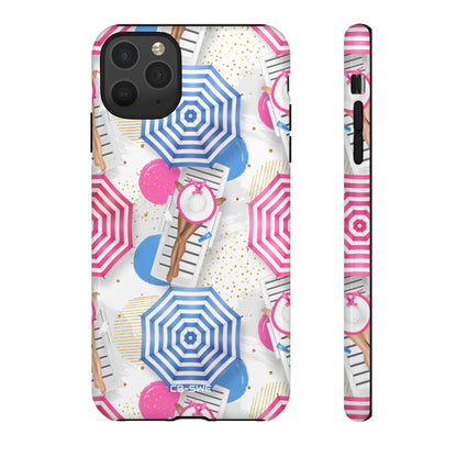 Sun Hats Relaxing - iPhone Case