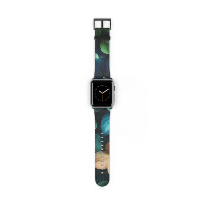 Teal Bloom - Watch Band