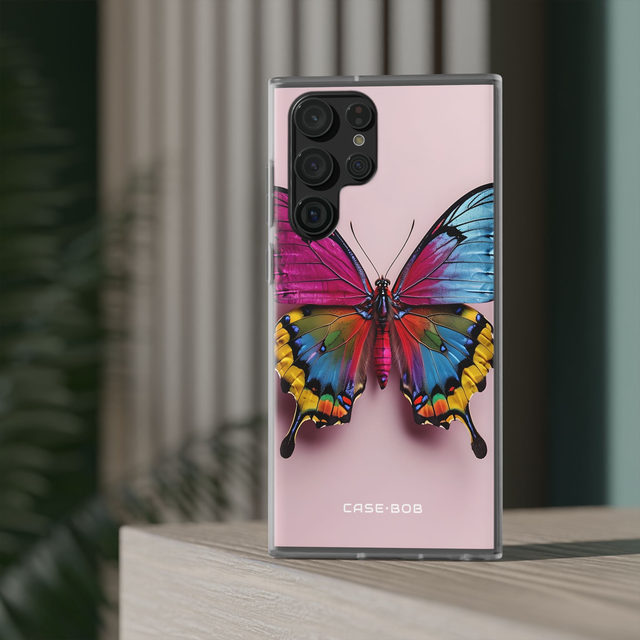 Vivid Butterfly Samsung S22 Ultra Case - Soft