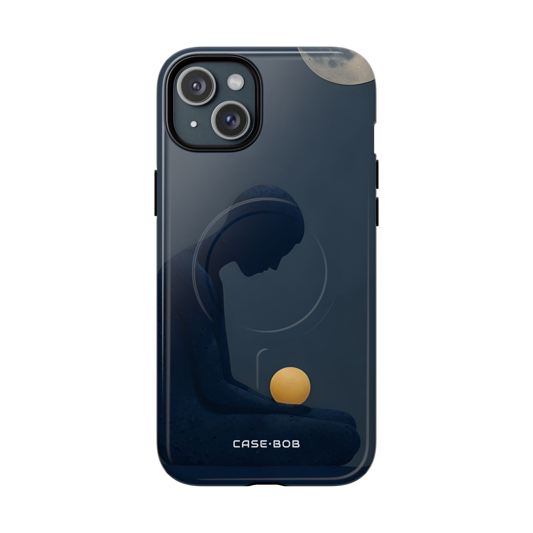 Moonlit Contemplation iPhone 15 Plus Case - Tough+