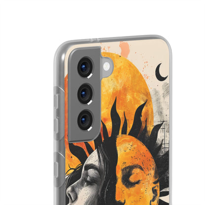 Sunlit Duality | Flexible Phone Case for Samsung Galaxy