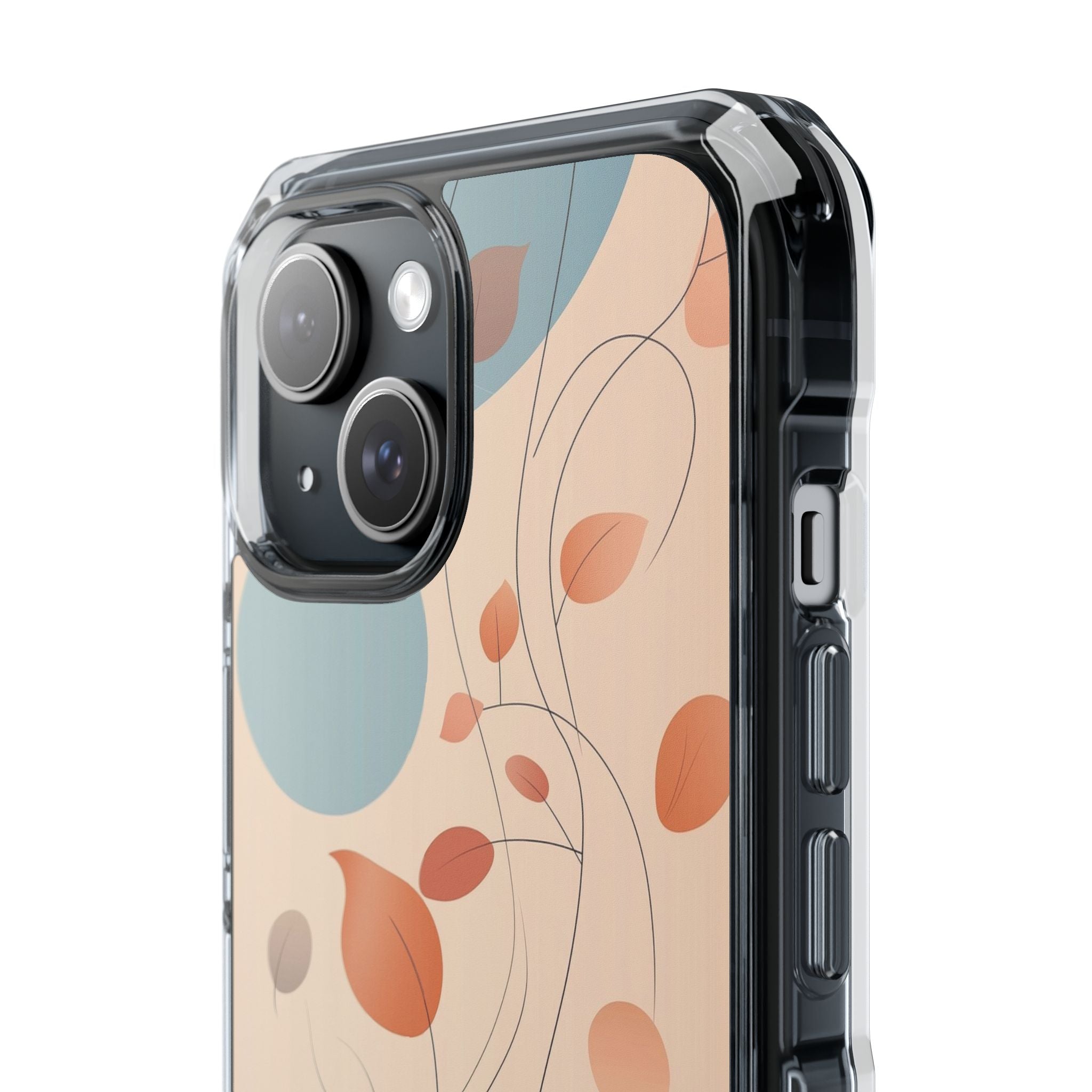 Gentle Leaves Drift iPhone Case - Impact