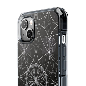 Symmetrical Elegance - Phone Case for iPhone (Clear Impact - Magnetic)